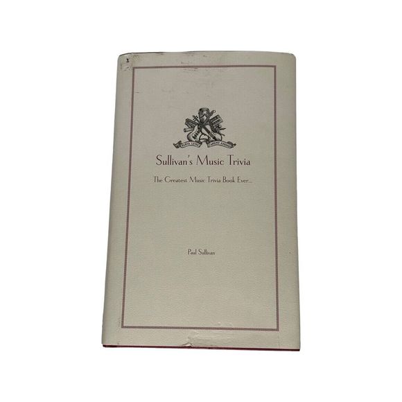 Sullivan’s Music Trivia Hardcover by Paul Sullivan - Picture 1 of 9